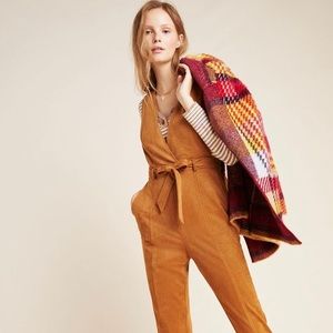 NWOT Greylin faux suede jumpsuit